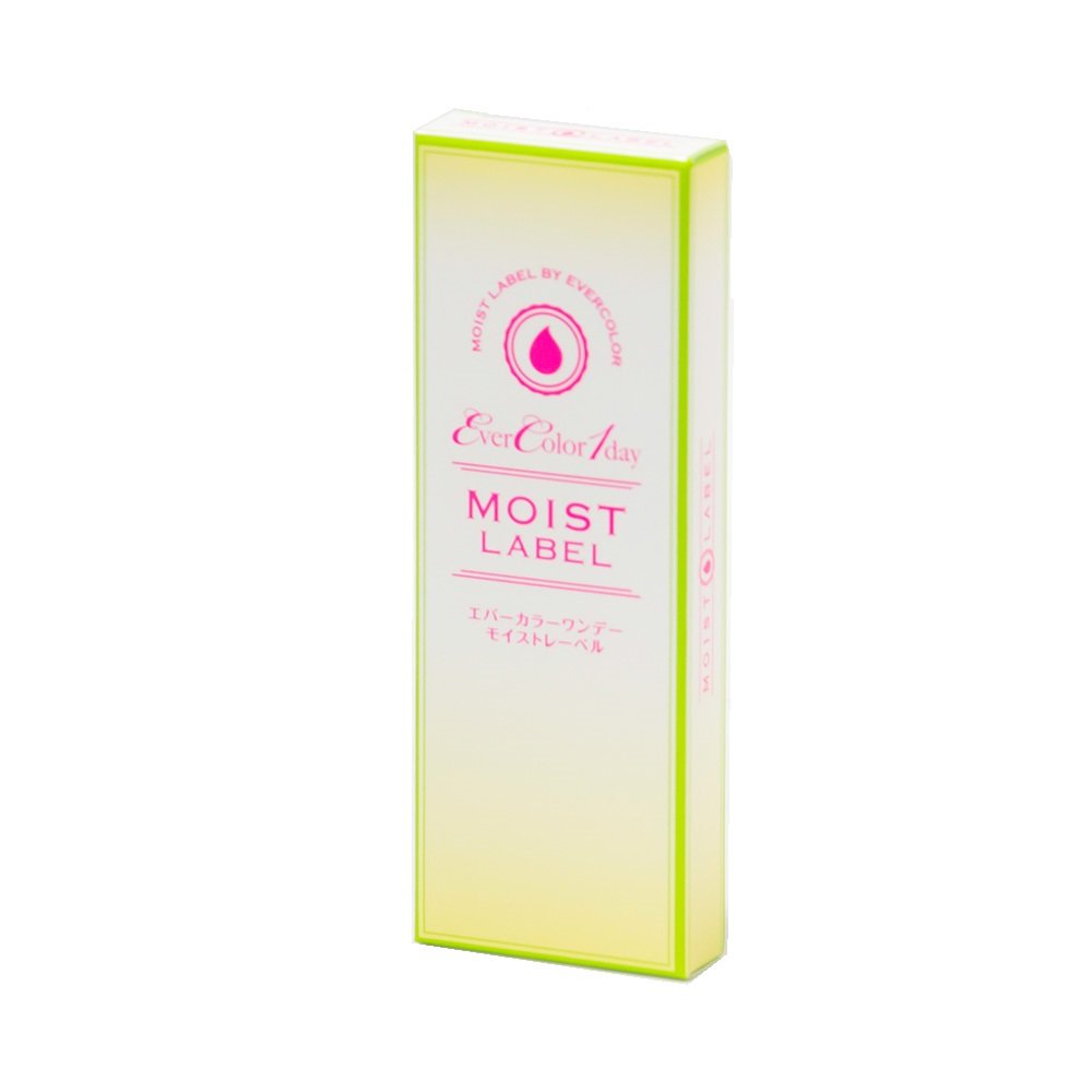 Ever Color 1Day Moist Label Nudie Veil -4.00 10Pcs Japan