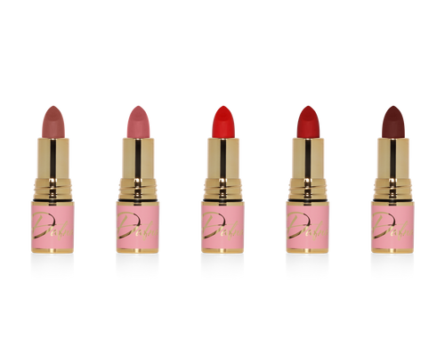 'Vintage with a Twist' Lipstick & D Precision Brush Set